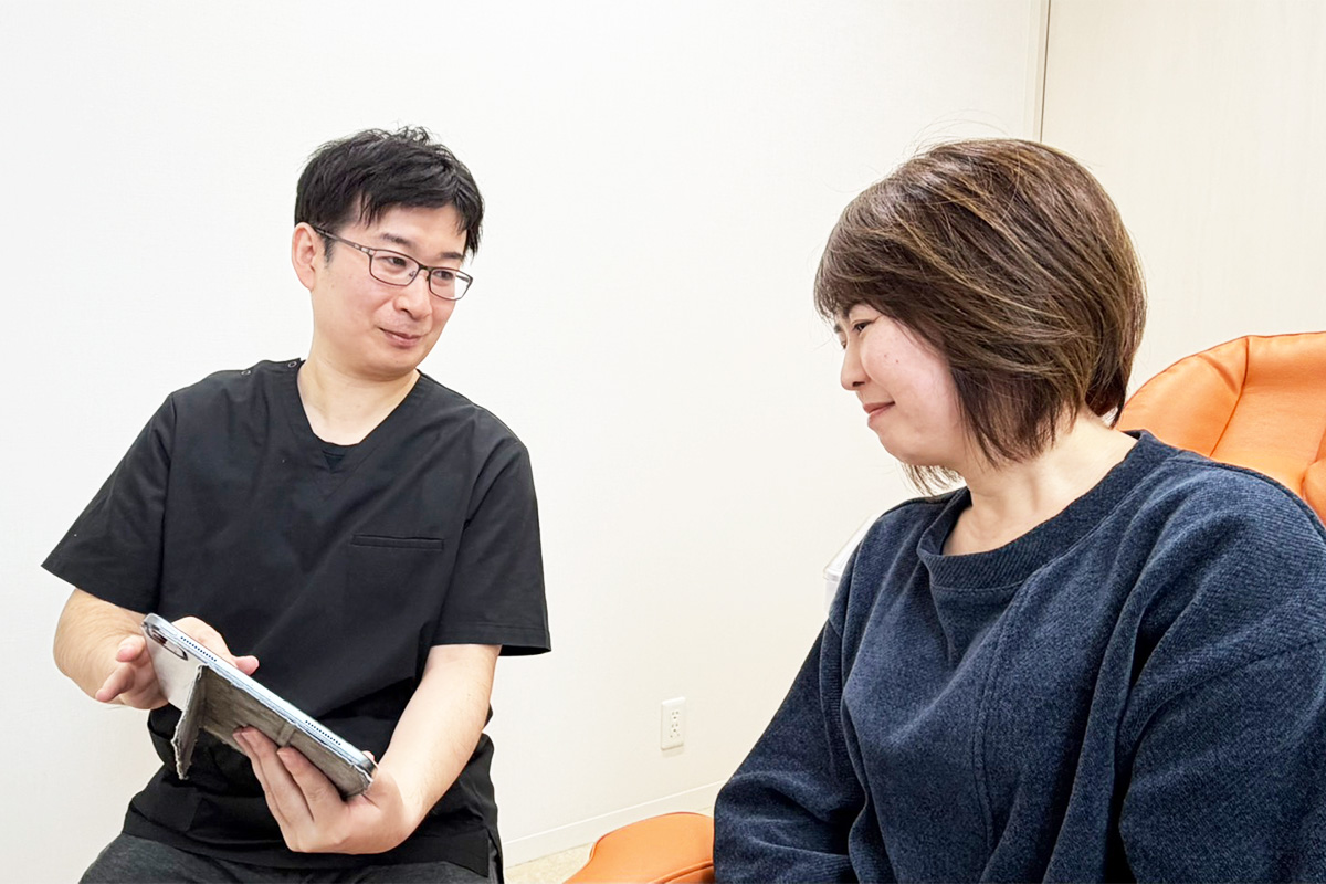 痛みに配慮した診療と丁寧でわかりやすいご説明